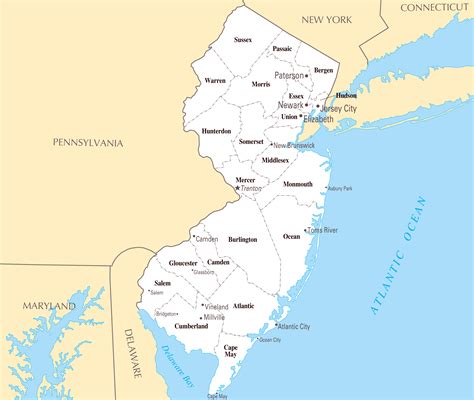 list of city in new jersey|New Jersey Cities by Population (2024) .